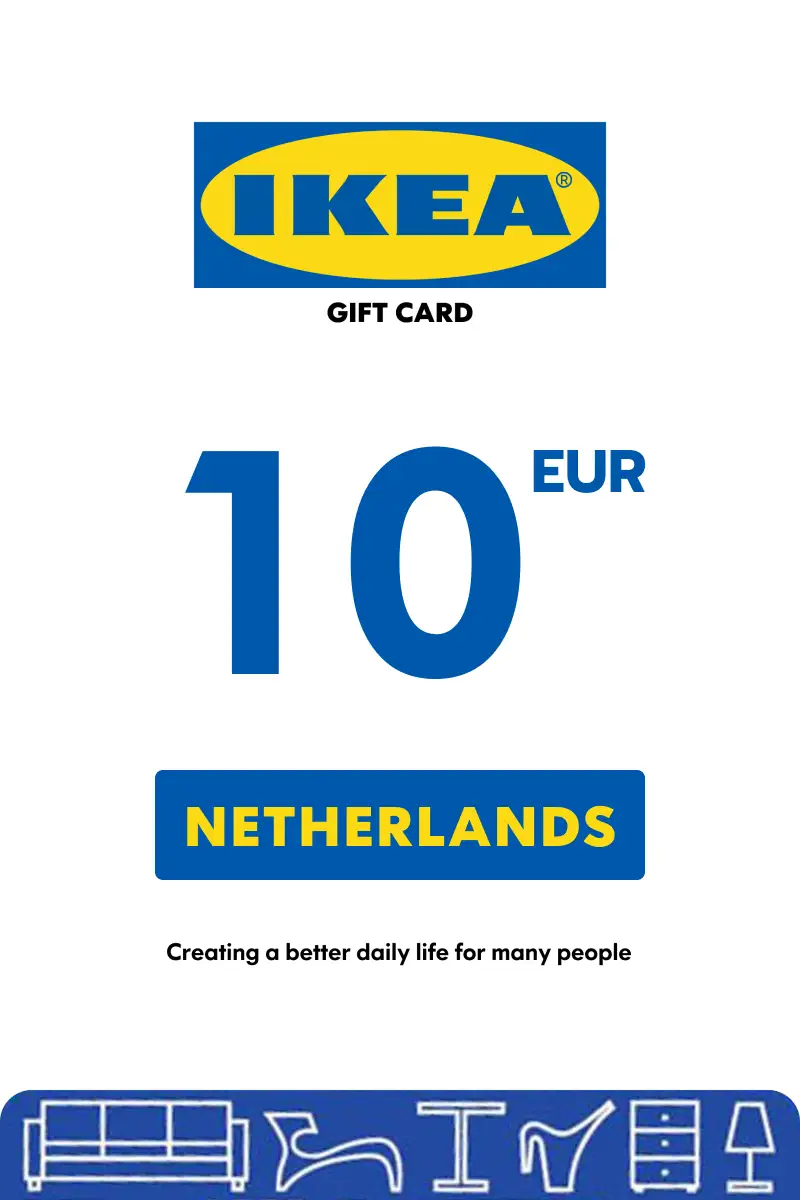 IKEA 10 EUR Gift Card (Netherlands) - Digital Key