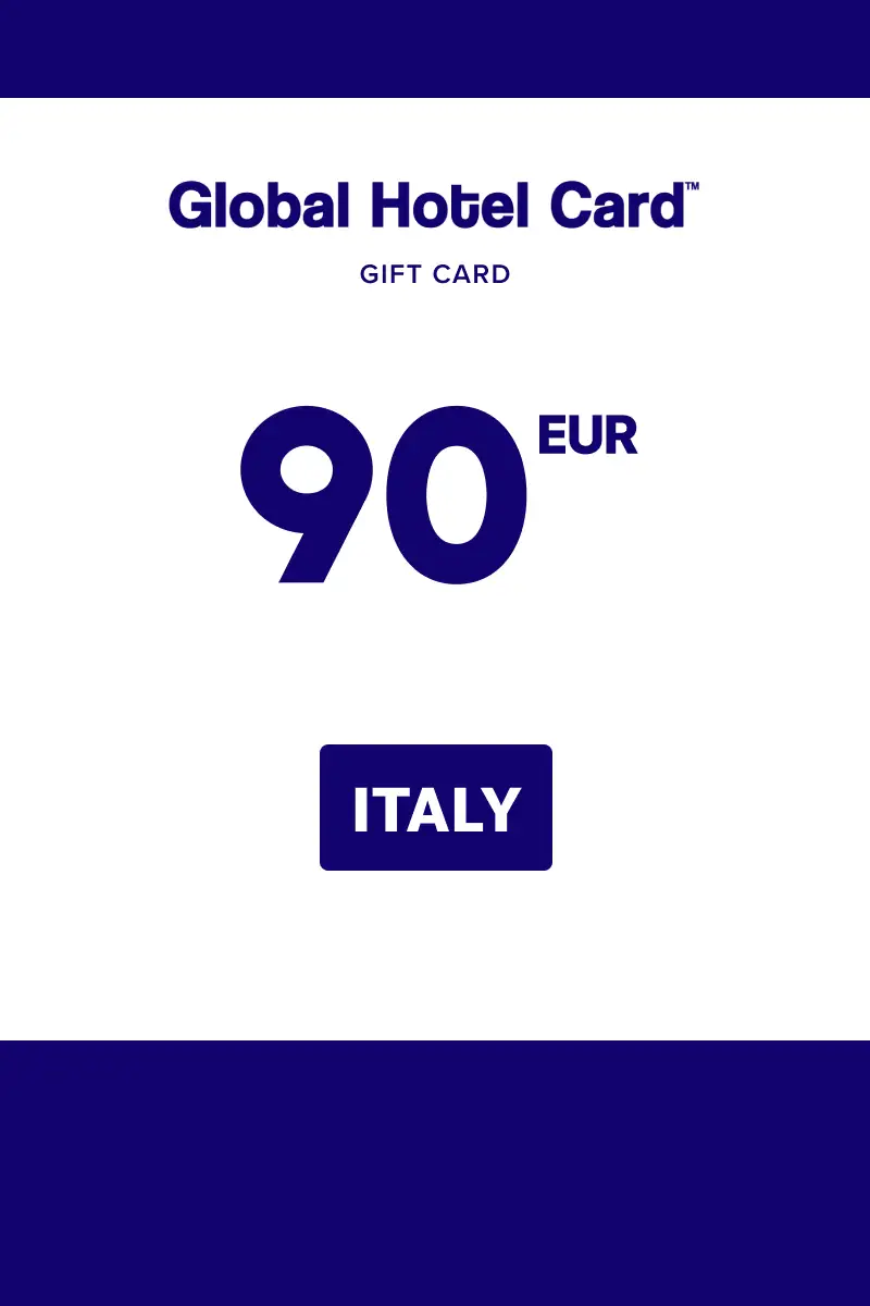 Global Hotel Card 90 EUR Gift Card (Italy) - Digital Key