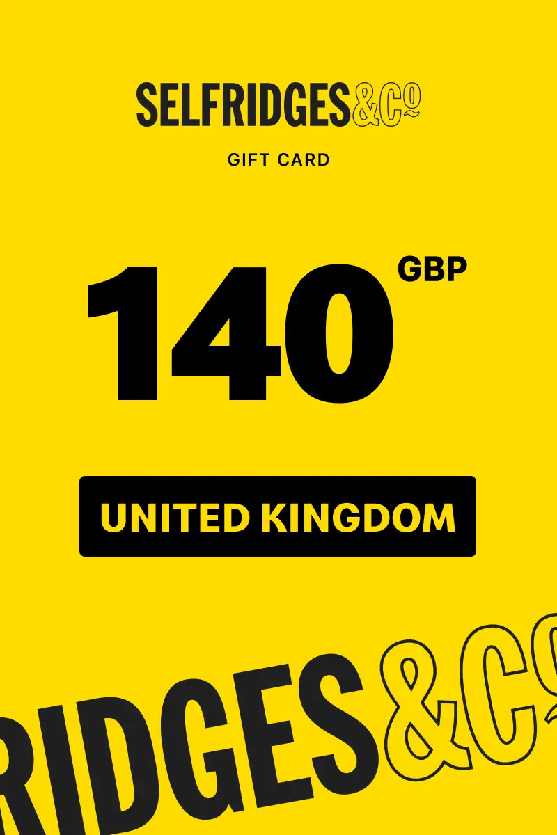 Selfridges 140 GBP Gift Card (United Kingdom) - Digital Key