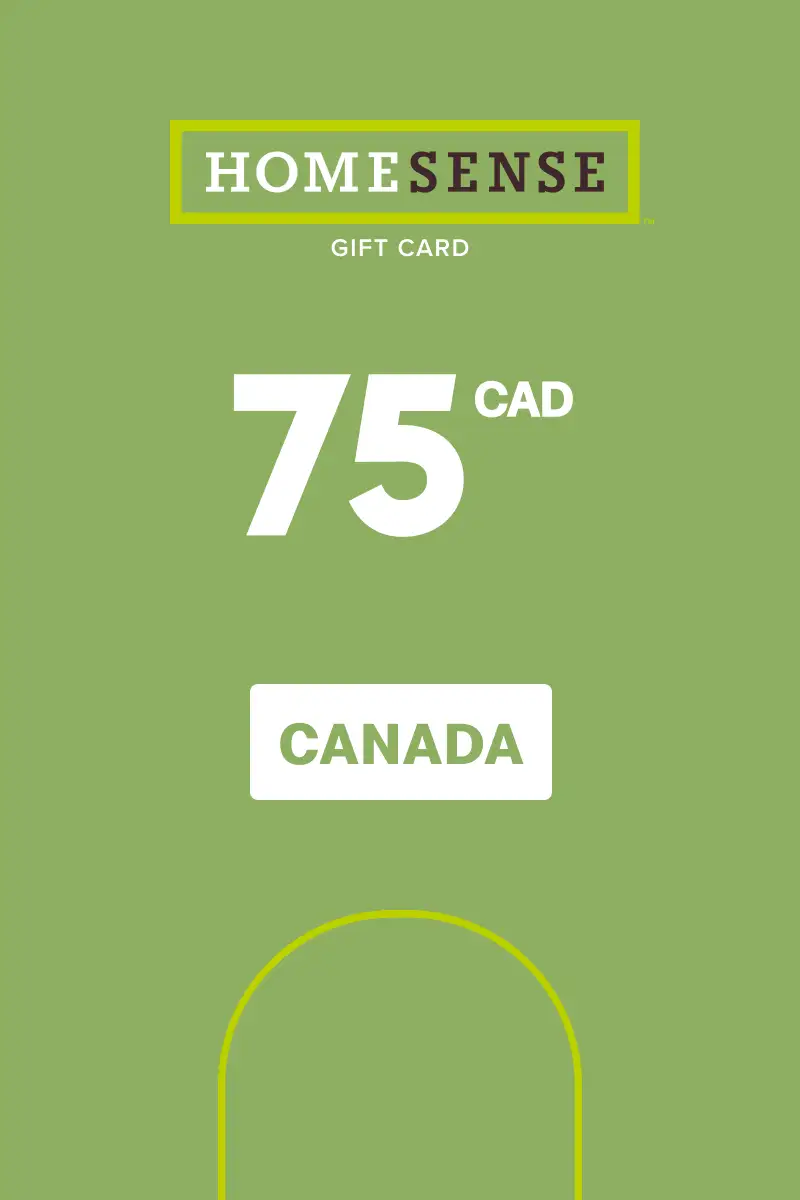 Homesense 75 CAD Gift Card (Canada) - Digital Key