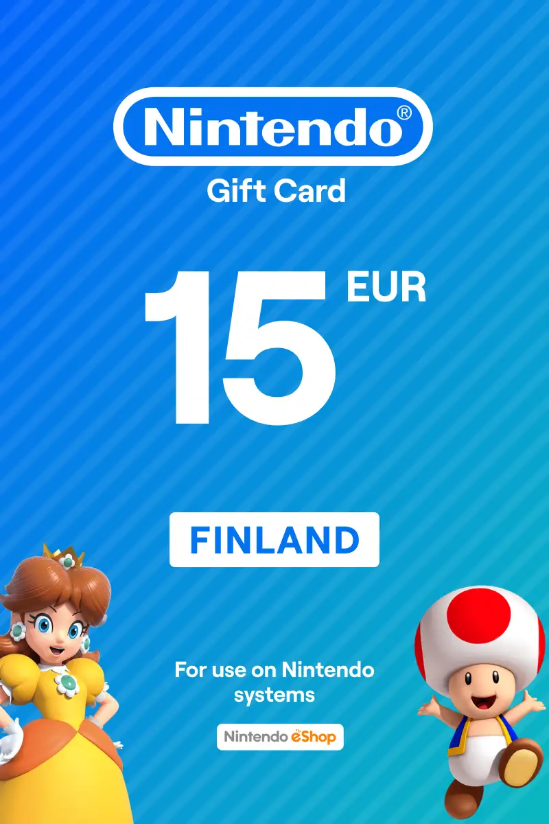 Nintendo eShop 15 EUR Gift Card (Finland) - Digital Key