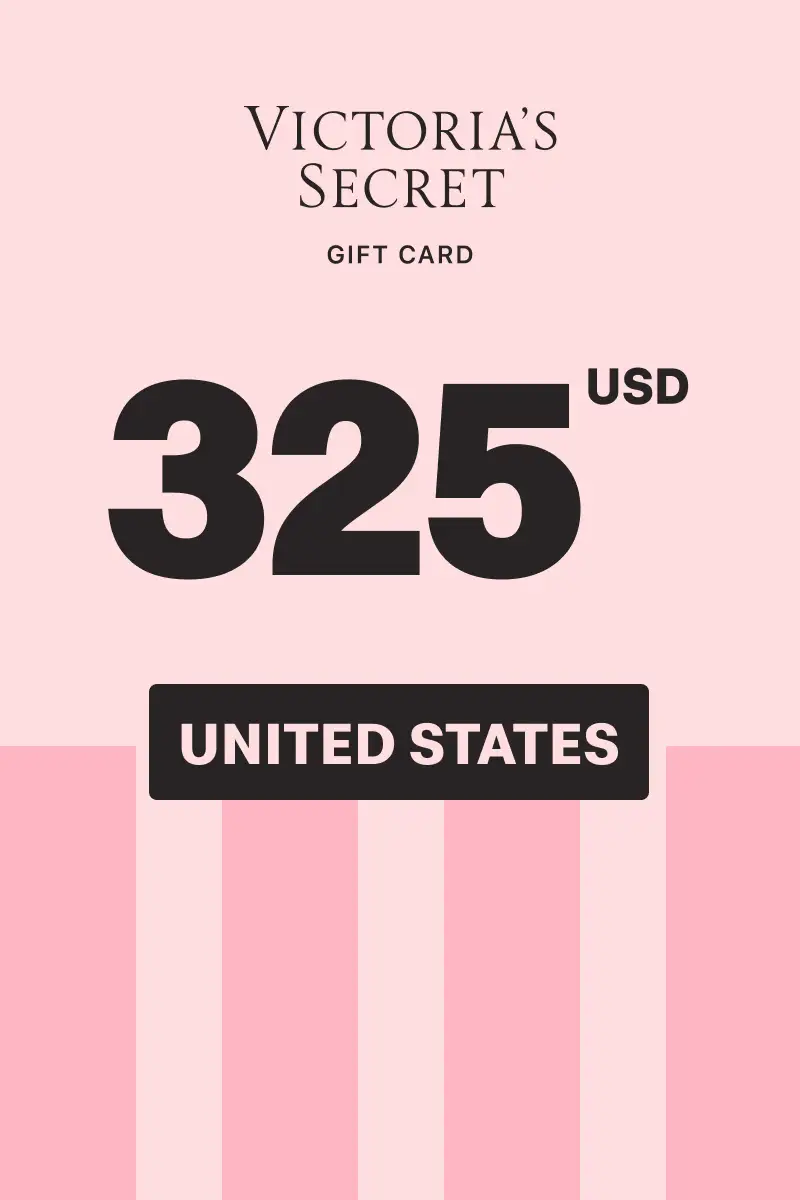 Victoria's Secret Pink 325 USD Gift Card (United States) - Digital Key