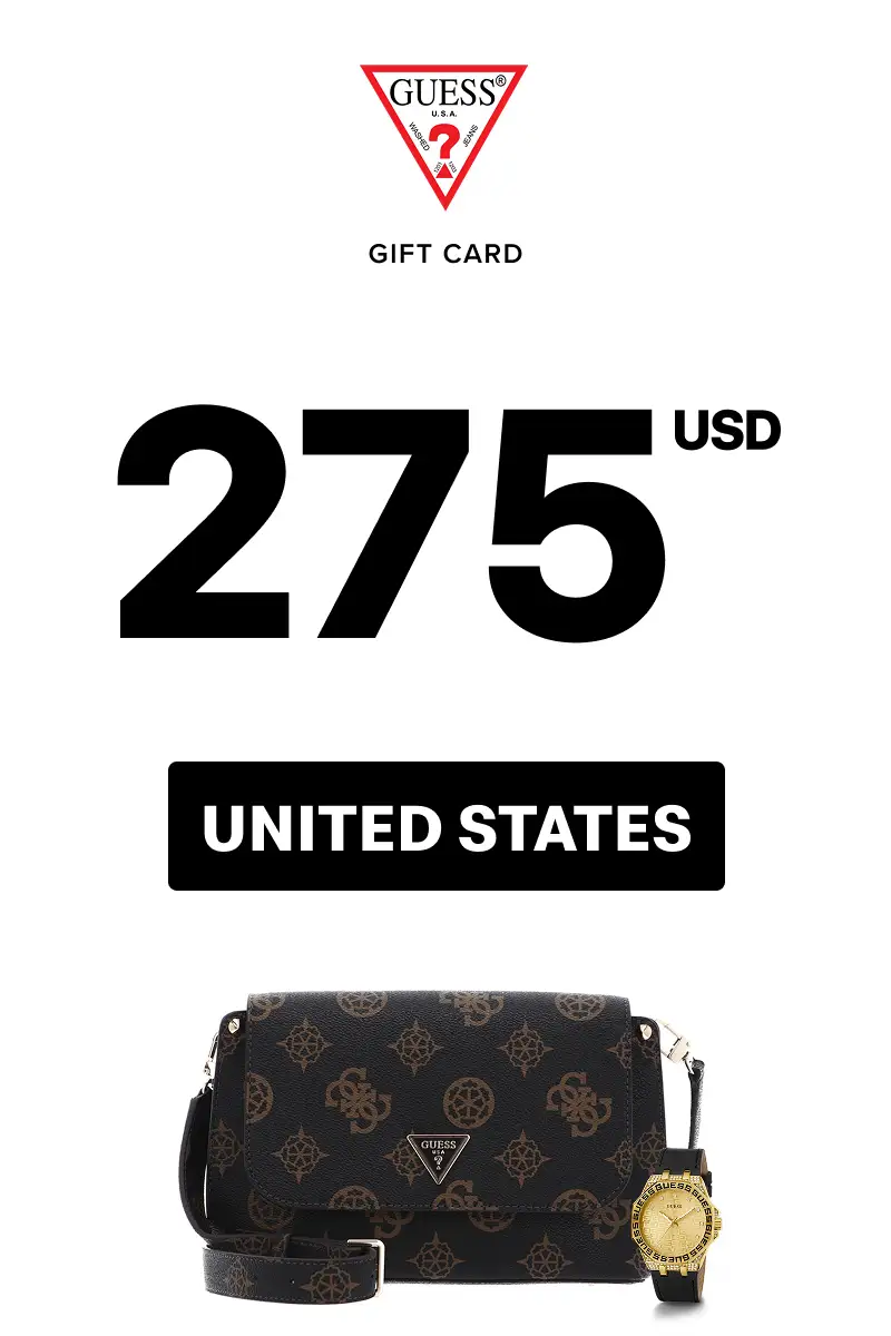 Guess 275 USD Gift Card (United States) - Digital Key