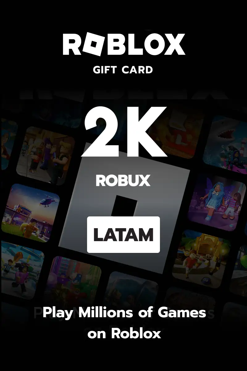Roblox 2000 Robux (LATAM) - Digital Key