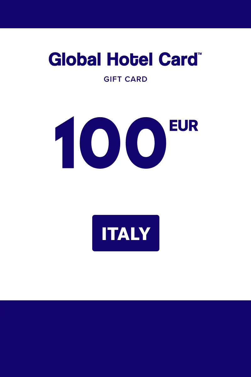 Global Hotel Card 100 EUR Gift Card (Italy) - Digital Key