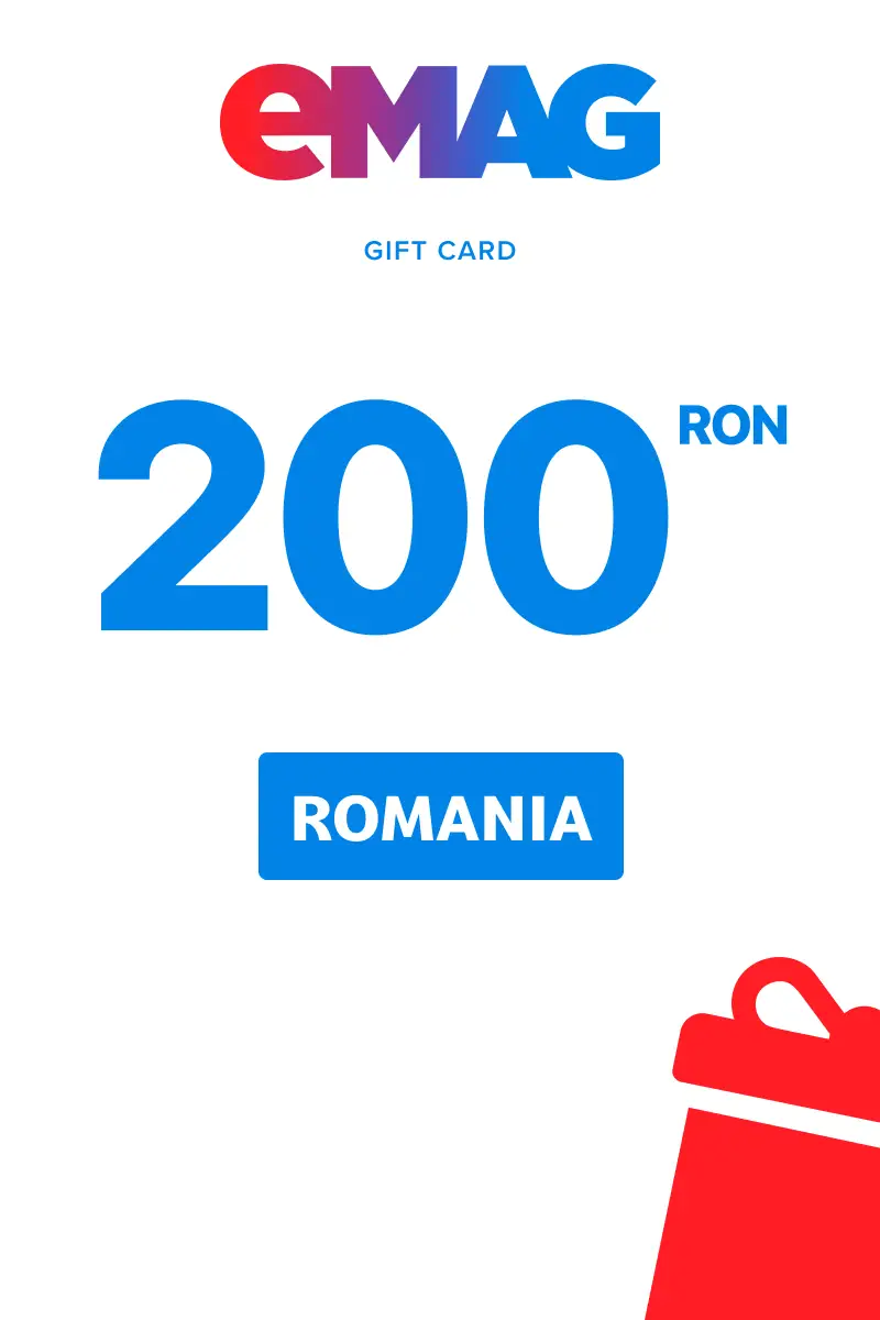 EMAG 200 RON Gift Card (Romania) - Digital Key