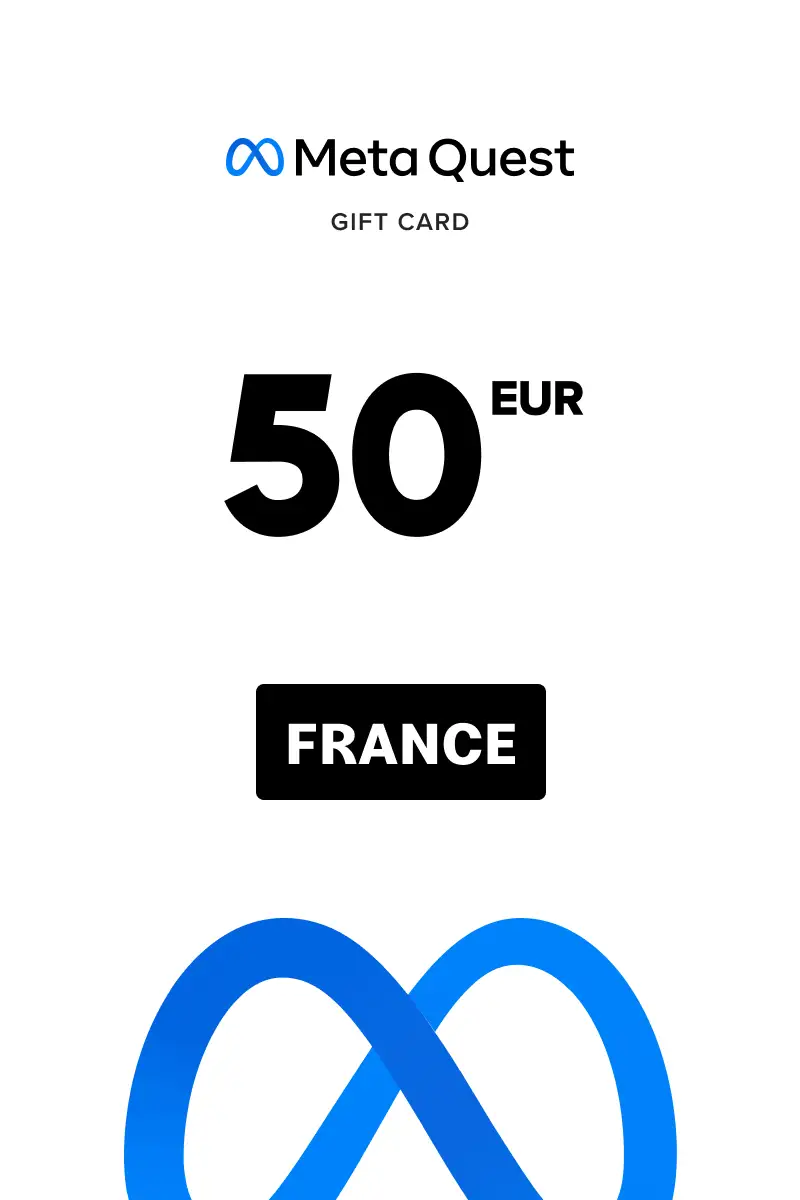 Meta Quest 50 EUR Gift Card (France) - Digital Key
