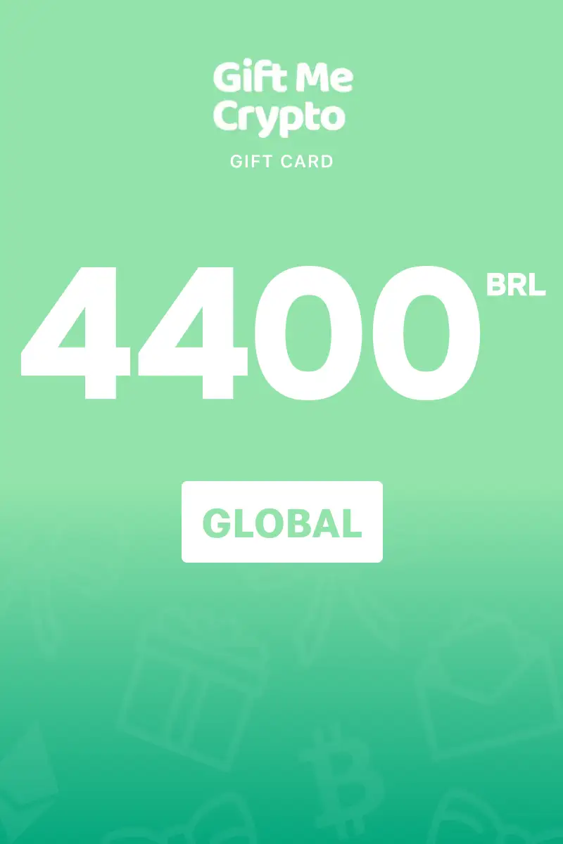 Gift Me Crypto 4400 BRL Gift Card (Global) - Digital Key