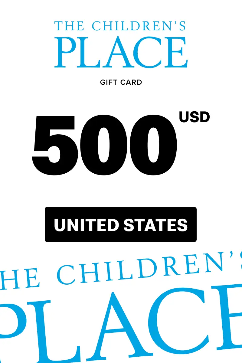 The Children's Place 500 USD Gift Card (United States) - Digital Key