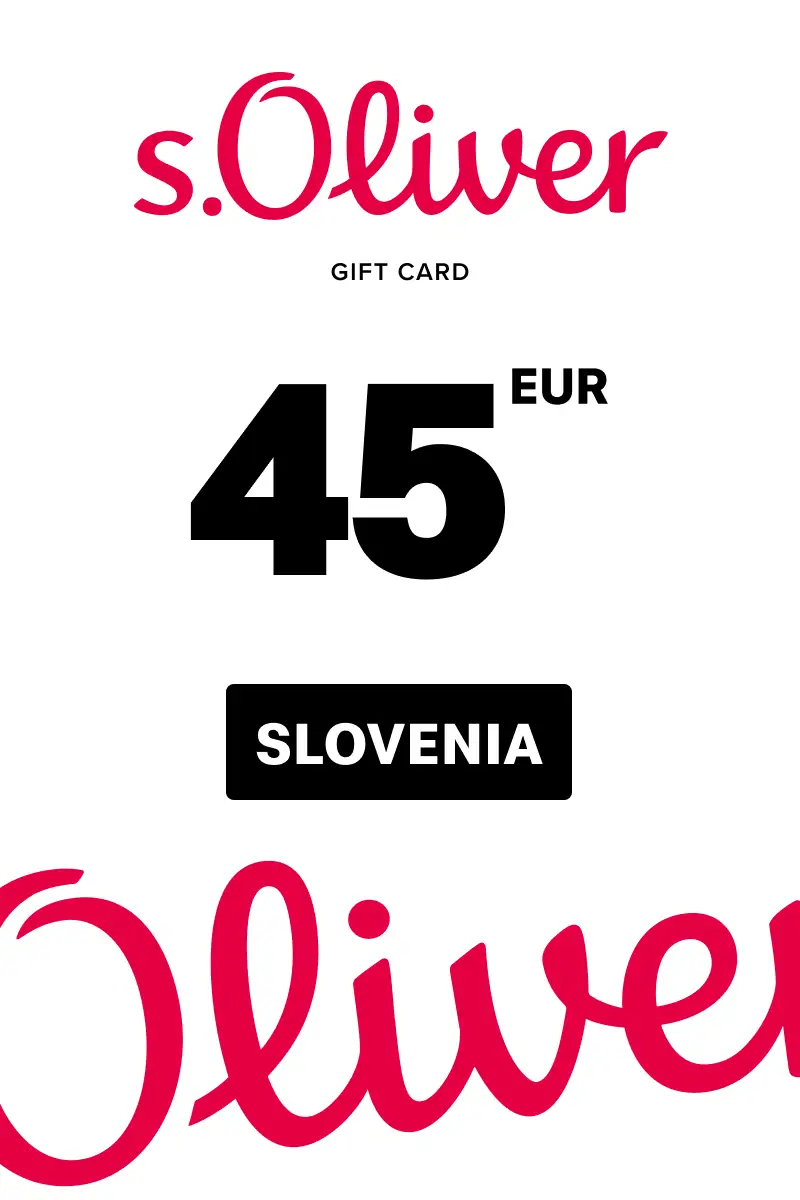 s.Oliver 45 EUR Gift Card (Slovenia) - Digital Key