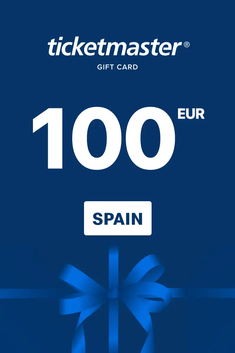 Ticketmaster 100 EUR Gift Card (Spain) - Digital Key