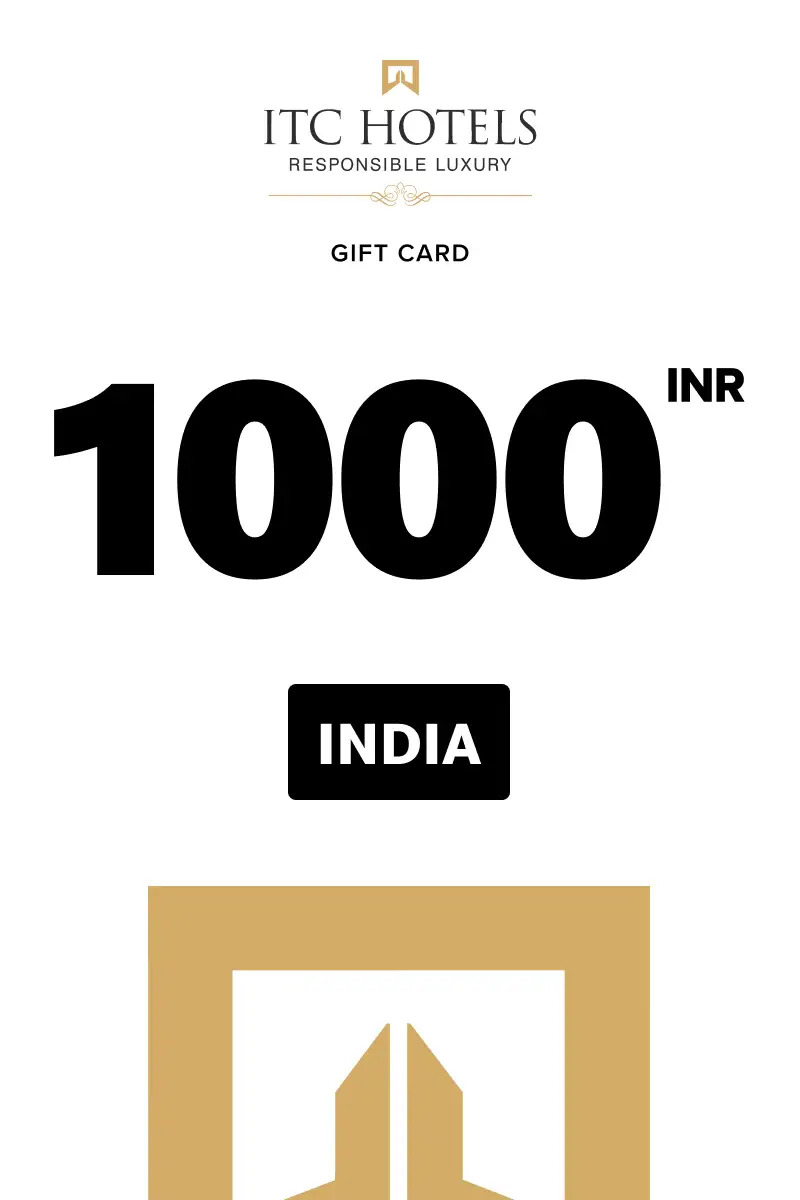 ITC Hotels 1000 INR Gift Card (India) - Digital Key
