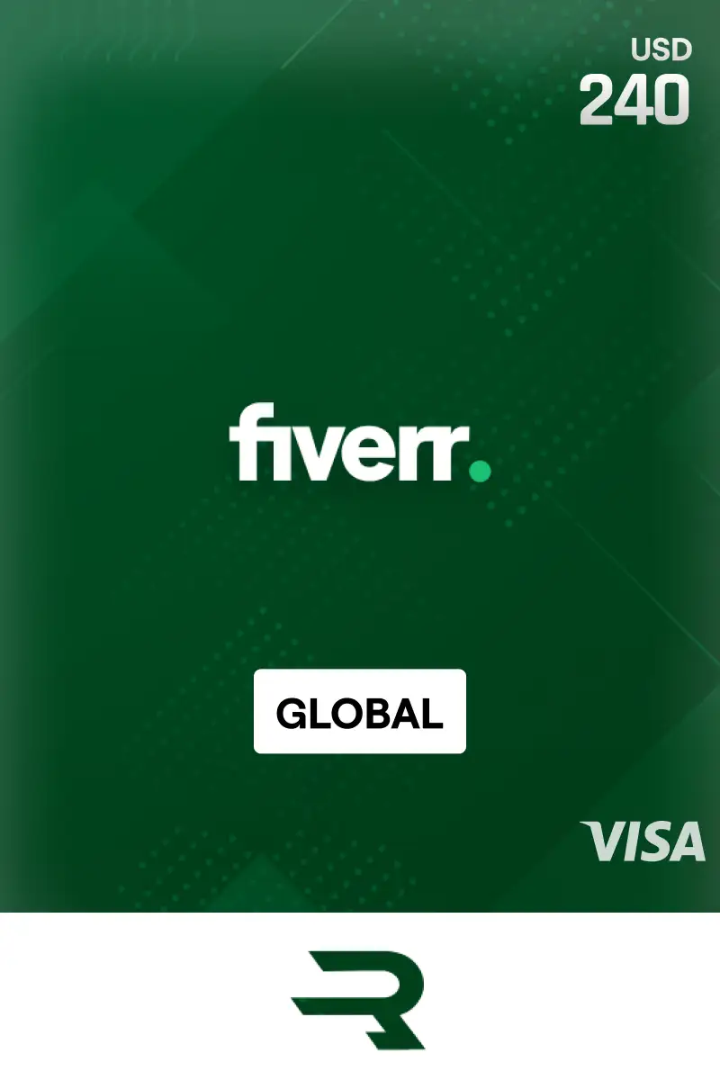 Rewarble Fiverr 240 USD Gift Card (Global) - Rewarble - Digital Key