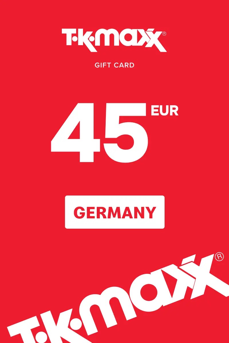 TK Maxx 45 EUR Gift Card (Germany) - Digital Key