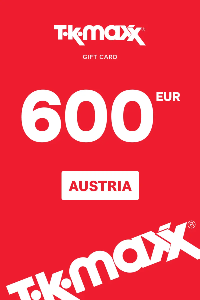 TK Maxx 600 EUR Gift Card (Austria) - Digital Key