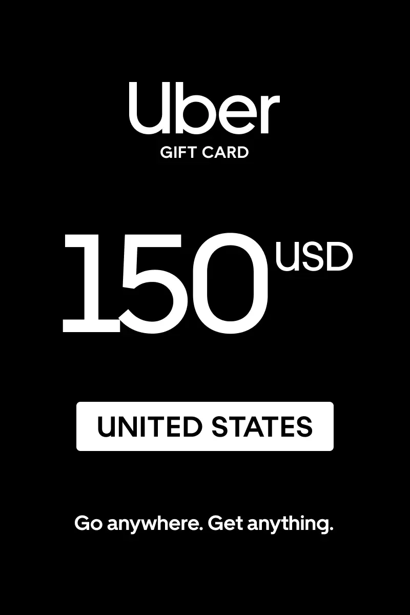 Uber 150 USD Gift Card (United States) - Digital Key