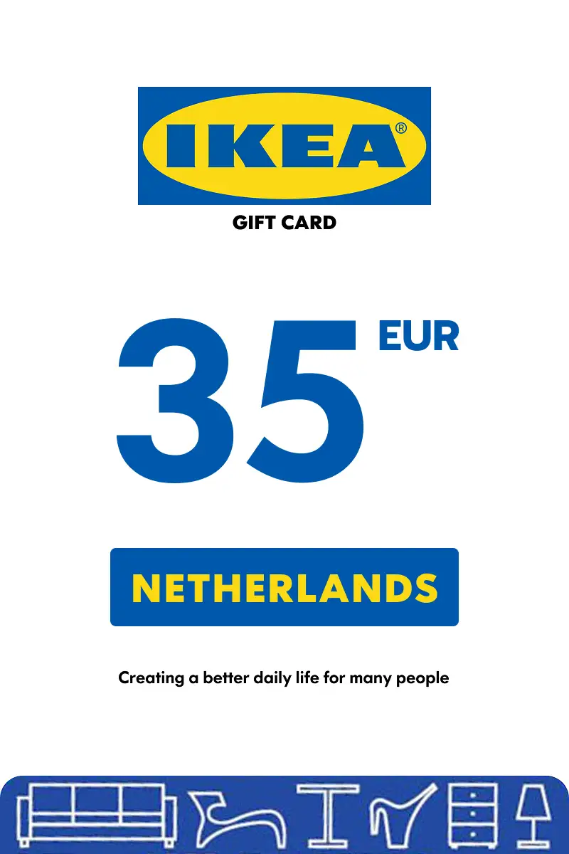 IKEA 35 EUR Gift Card (Netherlands) - Digital Key