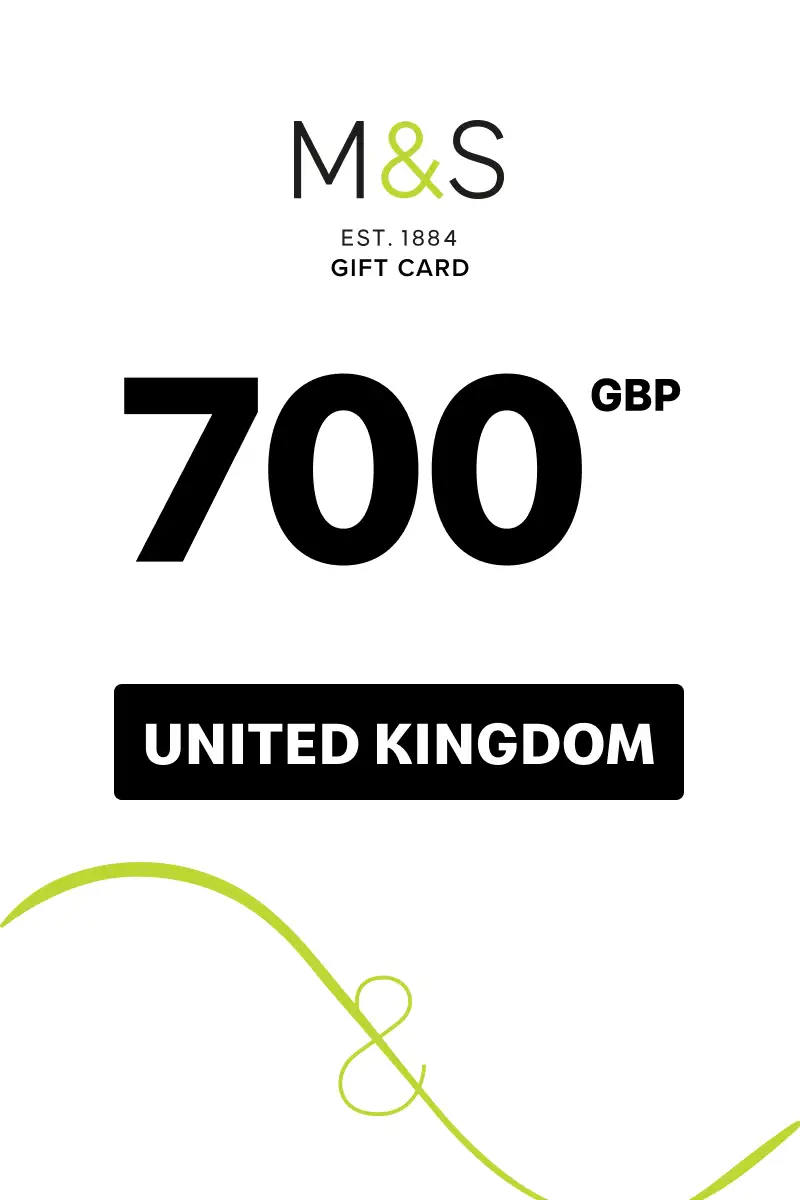 Marks and Spencer 700 GBP Gift Card (United Kingdom) - Digital Key
