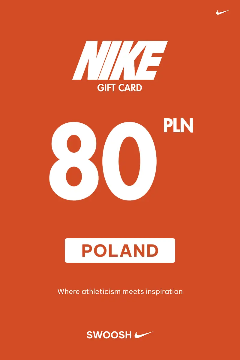 Nike 80 PLN Gift Card (Poland) - Digital Key