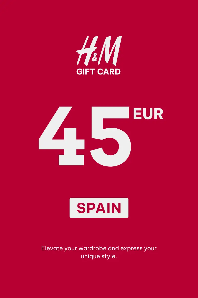 HandM 45 EUR Gift Card (Spain) - Digital Key