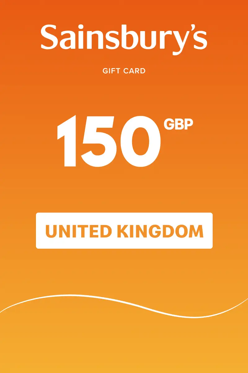 Sainsbury's 150 GBP Gift Card (United Kingdom) - Digital Key