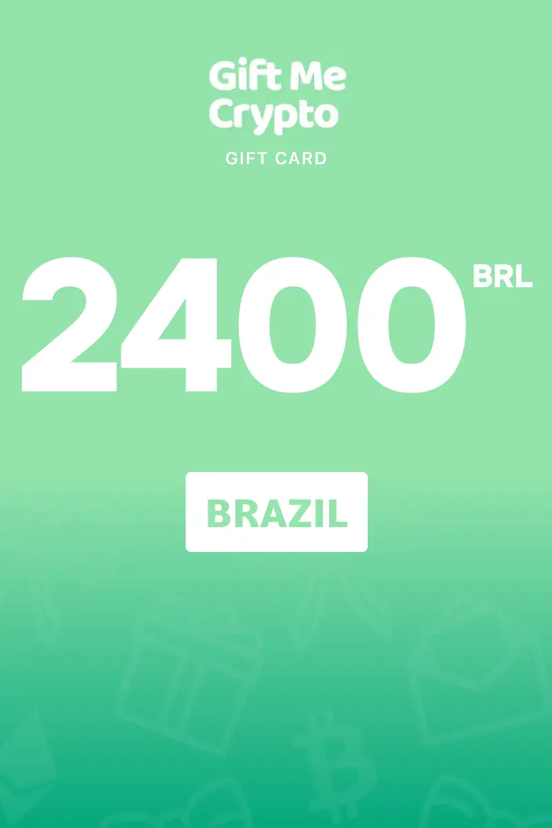 Gift Me Crypto 2400 BRL Gift Card (Brazil) - Digital Key