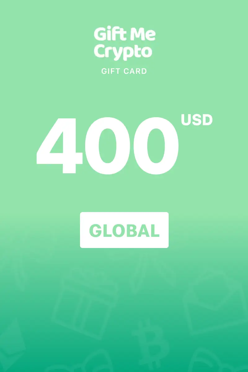 Gift Me Crypto (USDC) 400 USD Gift Card (Global) - Digital Key