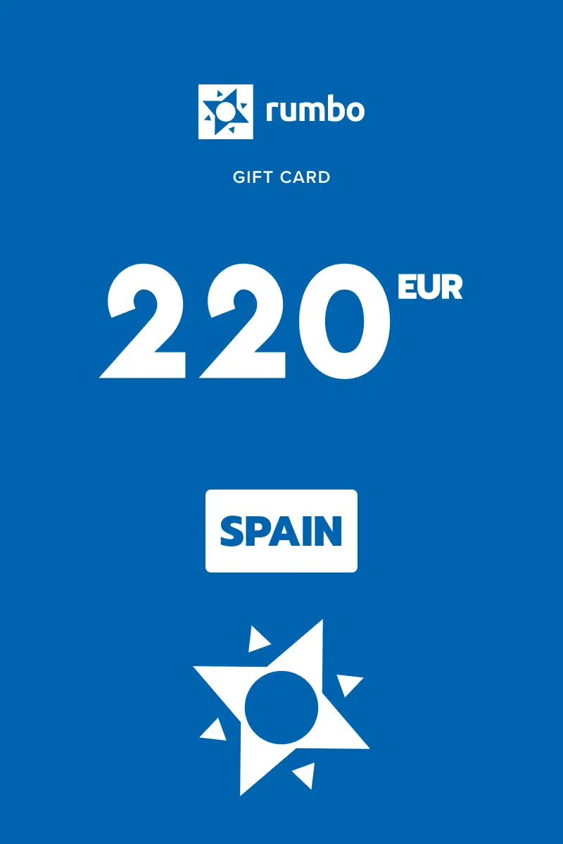 Rumbo 220 EUR Gift Card (Spain) - Digital Key