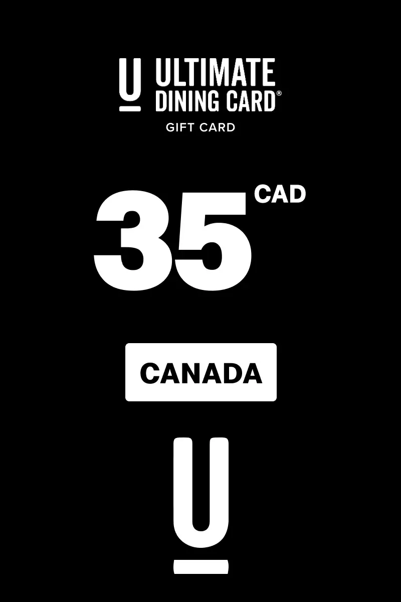 The Ultimate Dining 35 CAD Gift Card (Canada) - Digital Key