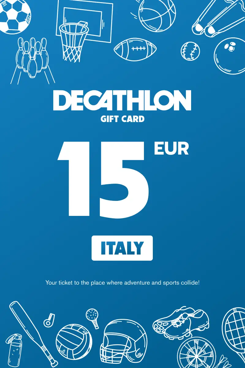 Decathlon 15 EUR Gift Card (Italy) - Digital Key