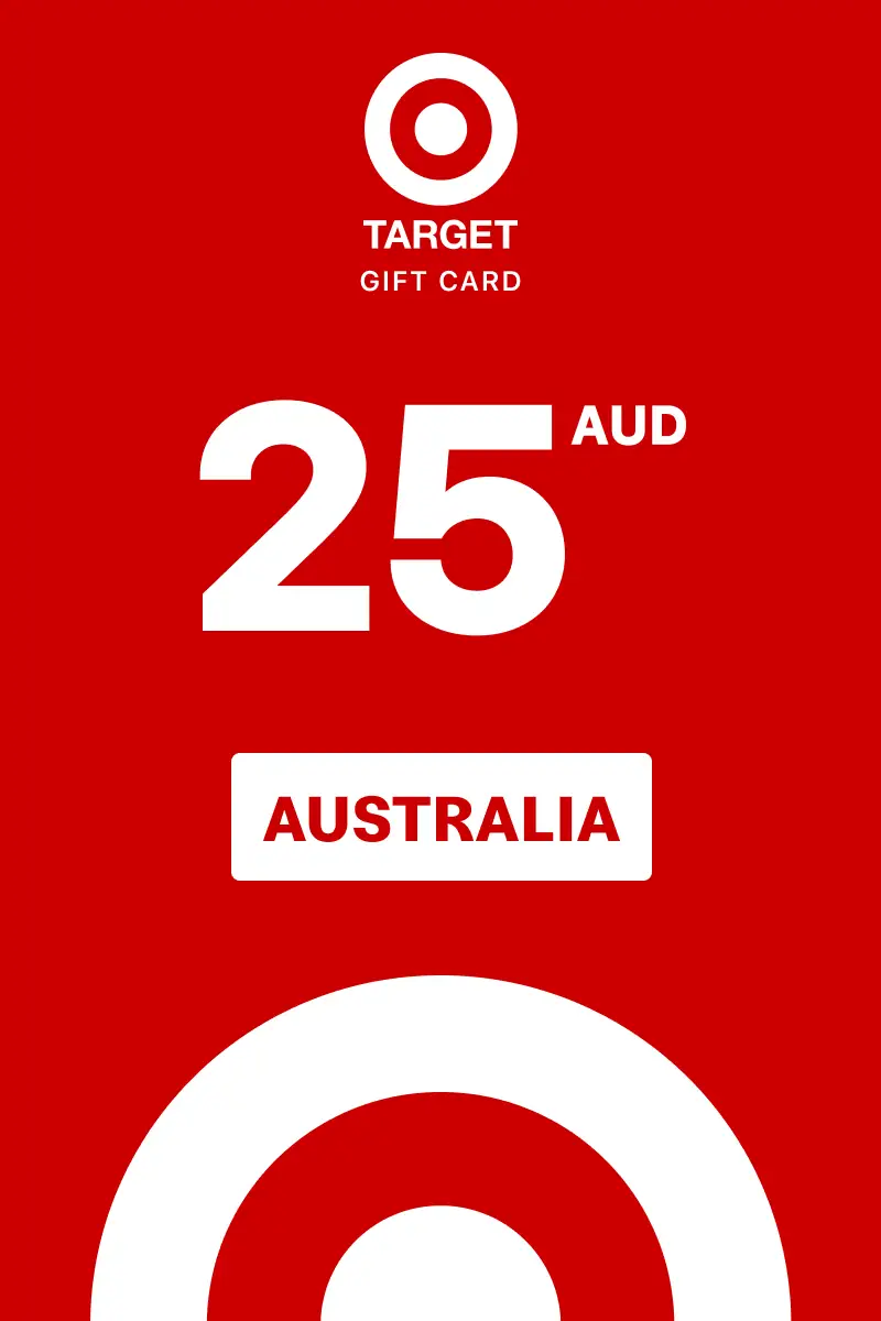 Target 25 AUD Gift Card (Australia) - Digital Key