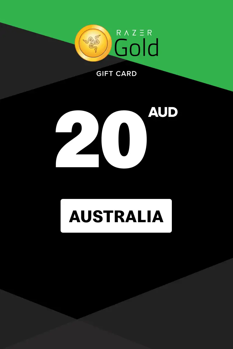 Razer Gold 20 AUD Gift Card (Australia) - Digital Key