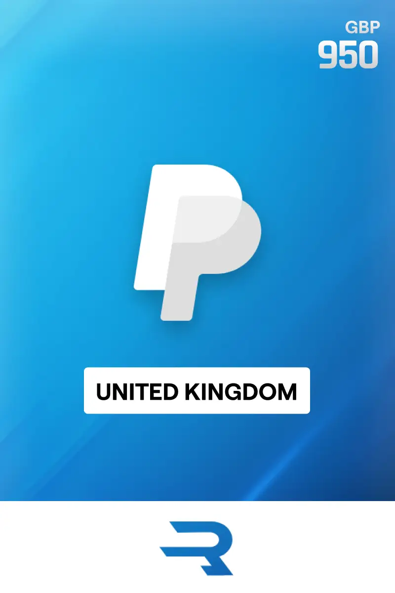 Rewarble Paypal 950 GBP Gift Card (United Kingdom) - Rewarble - Digital Key