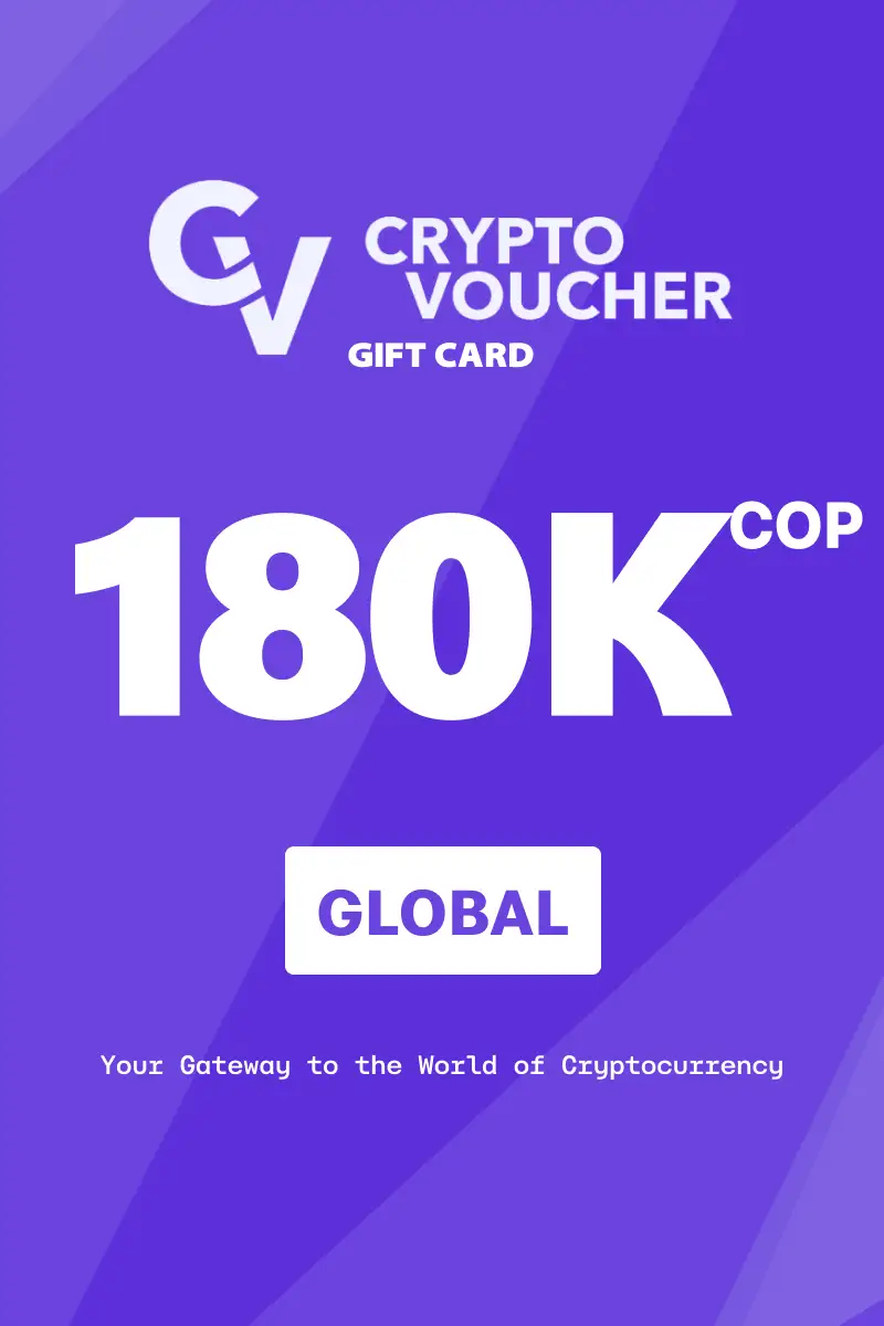 Crypto Voucher 180000 COP Gift Card (Global) - Digital Key