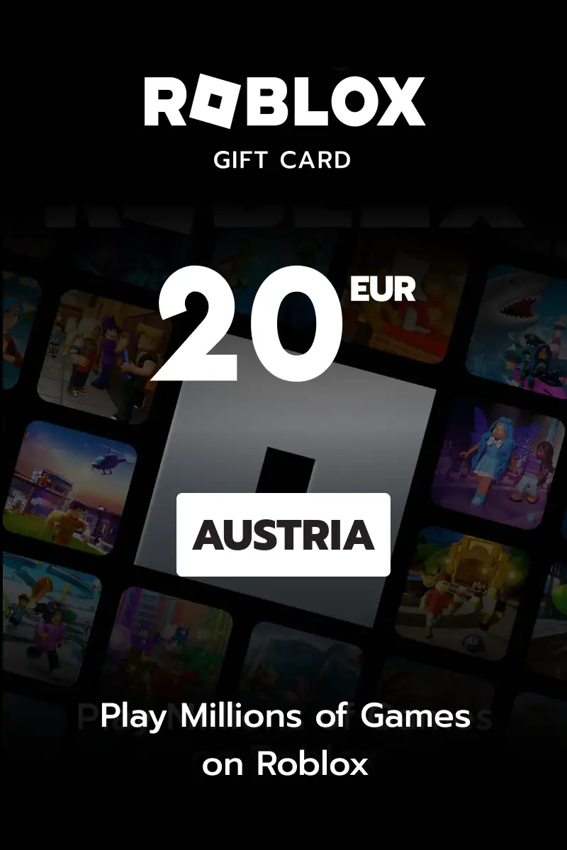 Roblox 20 EUR Gift Card (Austria) - Digital Key