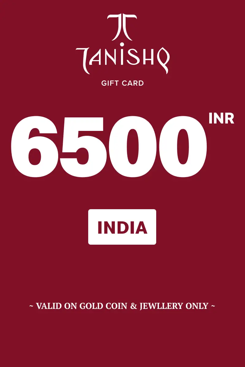 Tanishq Gold Coin 6500 INR Gift Card (India) - Digital Key