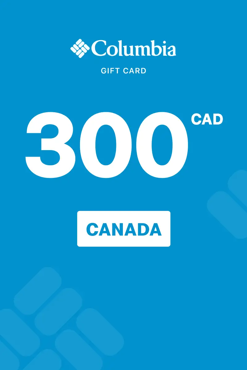 Columbia Sportswear 300 CAD Gift Card (Canada) - Digital Key