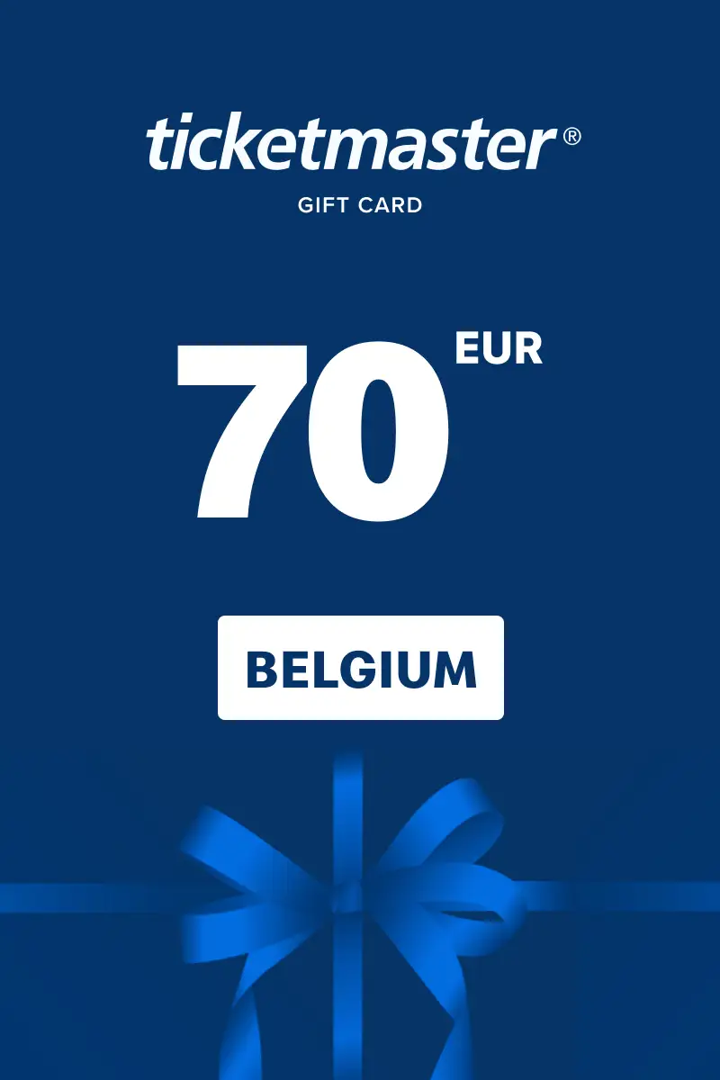 Ticketmaster 70 EUR Gift Card (Belgium) - Digital Key