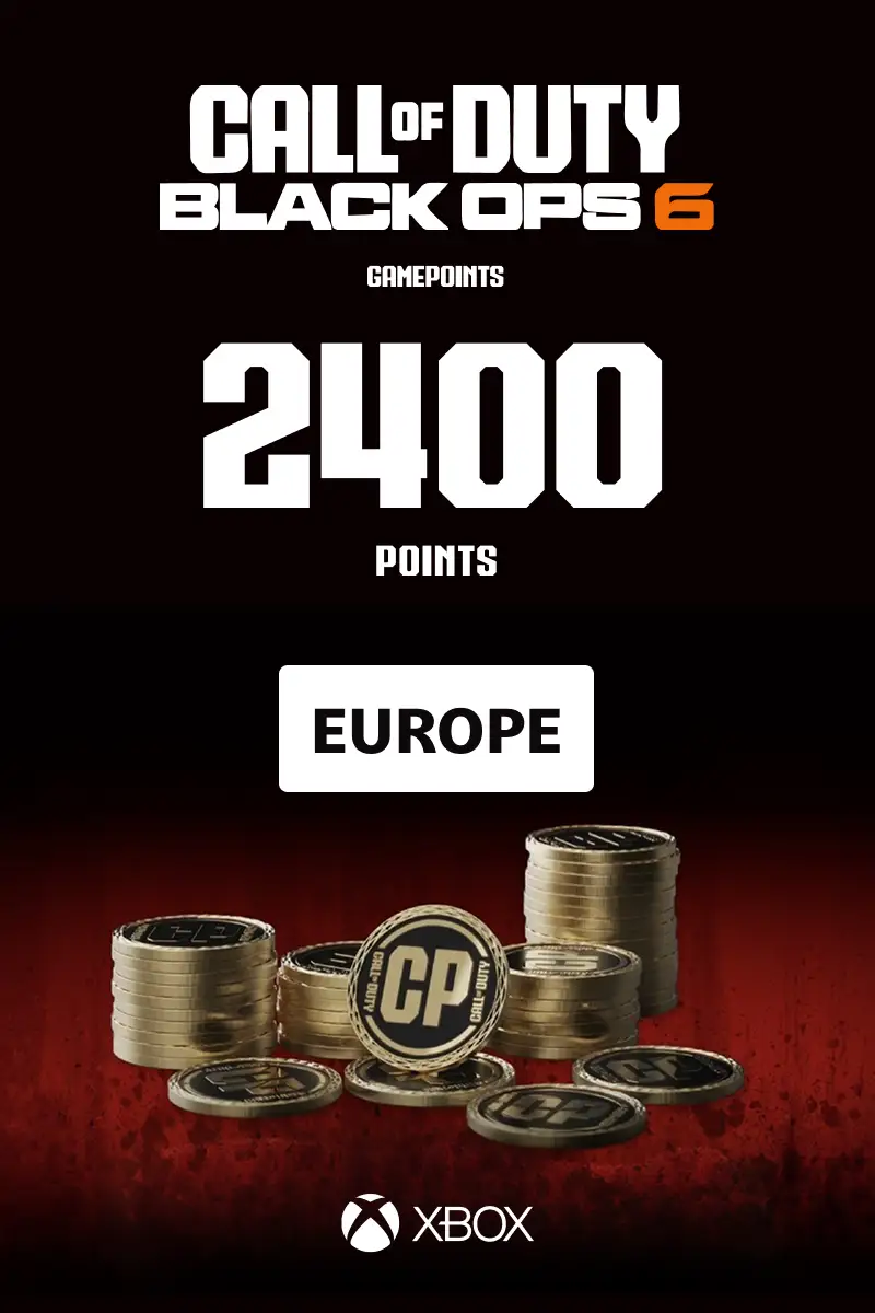 Call of Duty Black Ops 6 - 2400 Points (Europe) (Xbox Series X|S) - Xbox Live - Digital Key