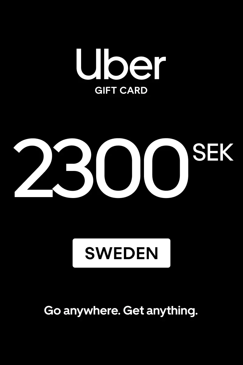 Uber 2300 SEK Gift Card (Sweden) - Digital Key
