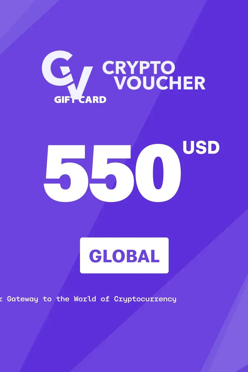 Crypto Voucher (SOLANA) 550 USD Gift Card (Global) - Digital Key