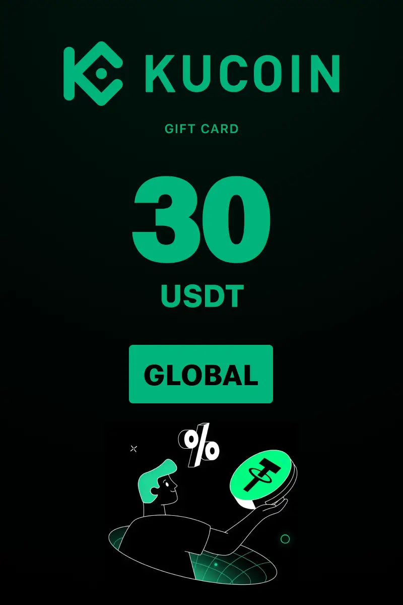 KuCoin Gift Card 30 USDT Gift Card (Global) - Digital Key
