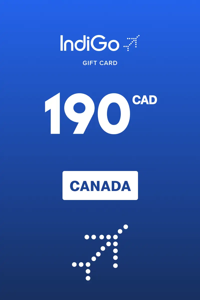 Indigo 190 CAD Gift Card (Canada) - Digital Key