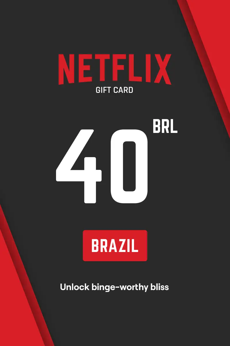 Netflix 40 BRL Gift Card (Brazil) - Digital Key
