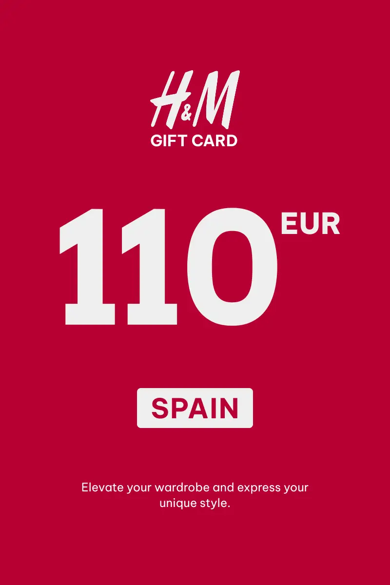 HandM 110 EUR Gift Card (Spain) - Digital Key