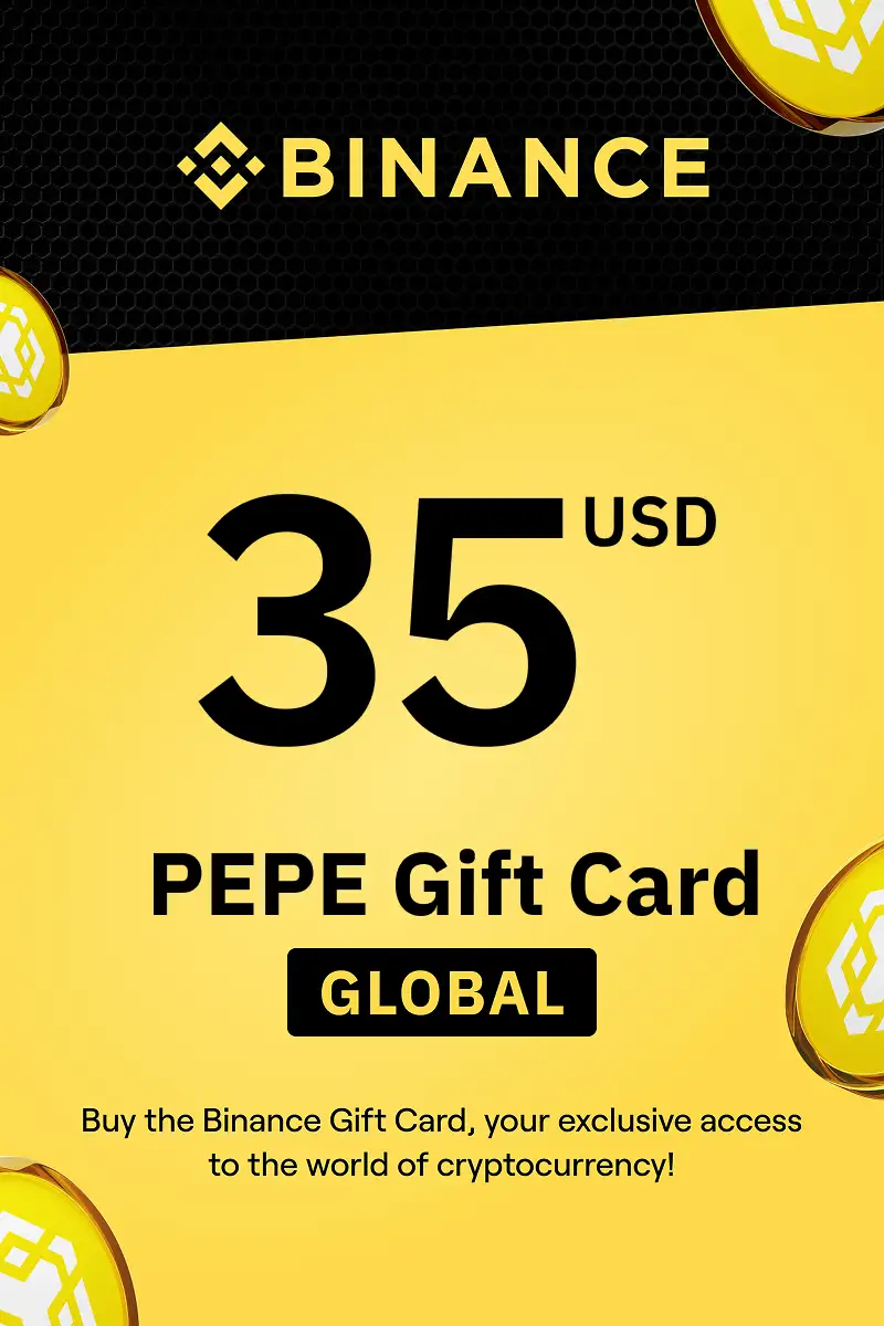 Binance (PEPE) 35 USD Gift Card (Global) - Digital Key