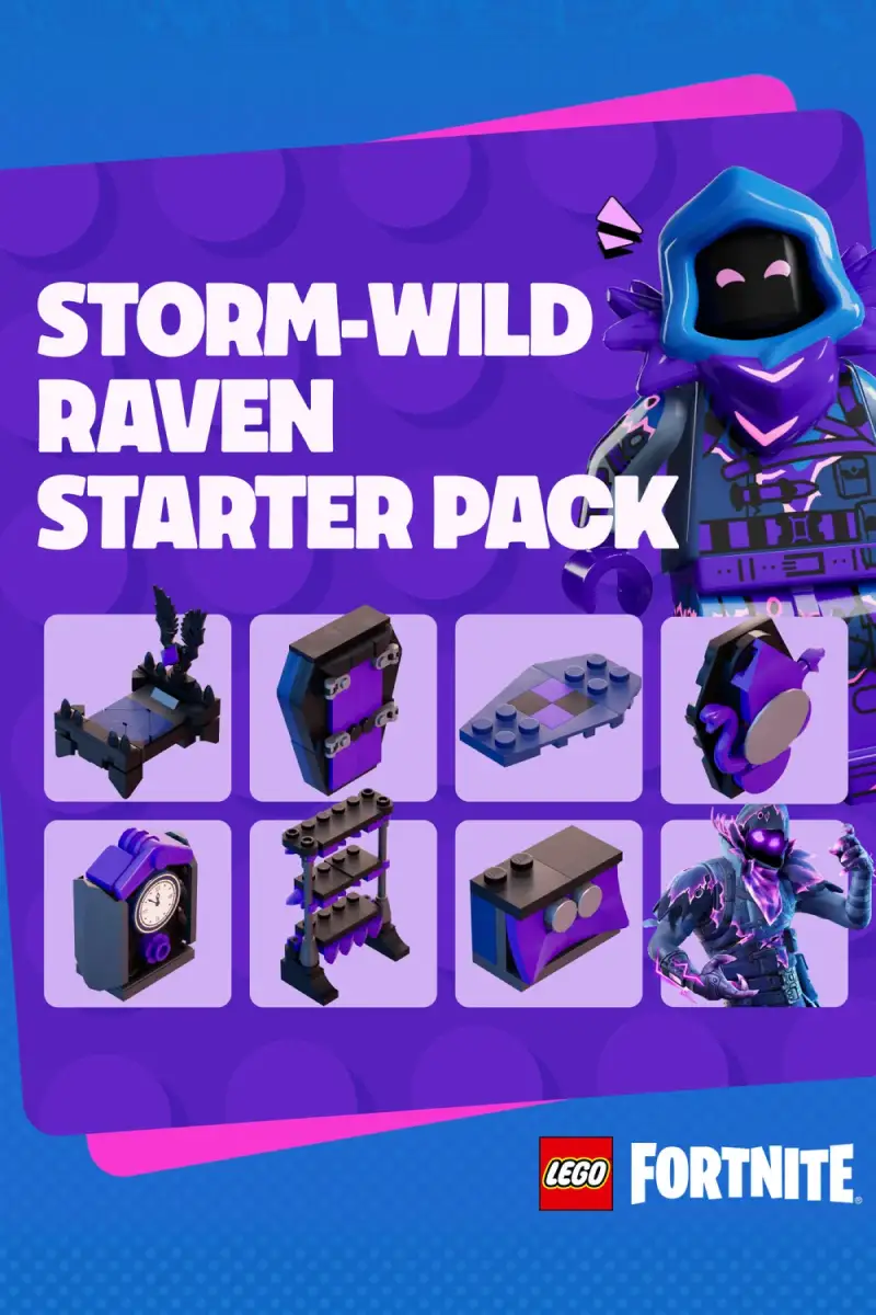 Fortnite - Storm-Wild Raven Starter Pack DLC (United States) (Xbox One / Xbox Series X|S) - Xbox Live - Digital Key