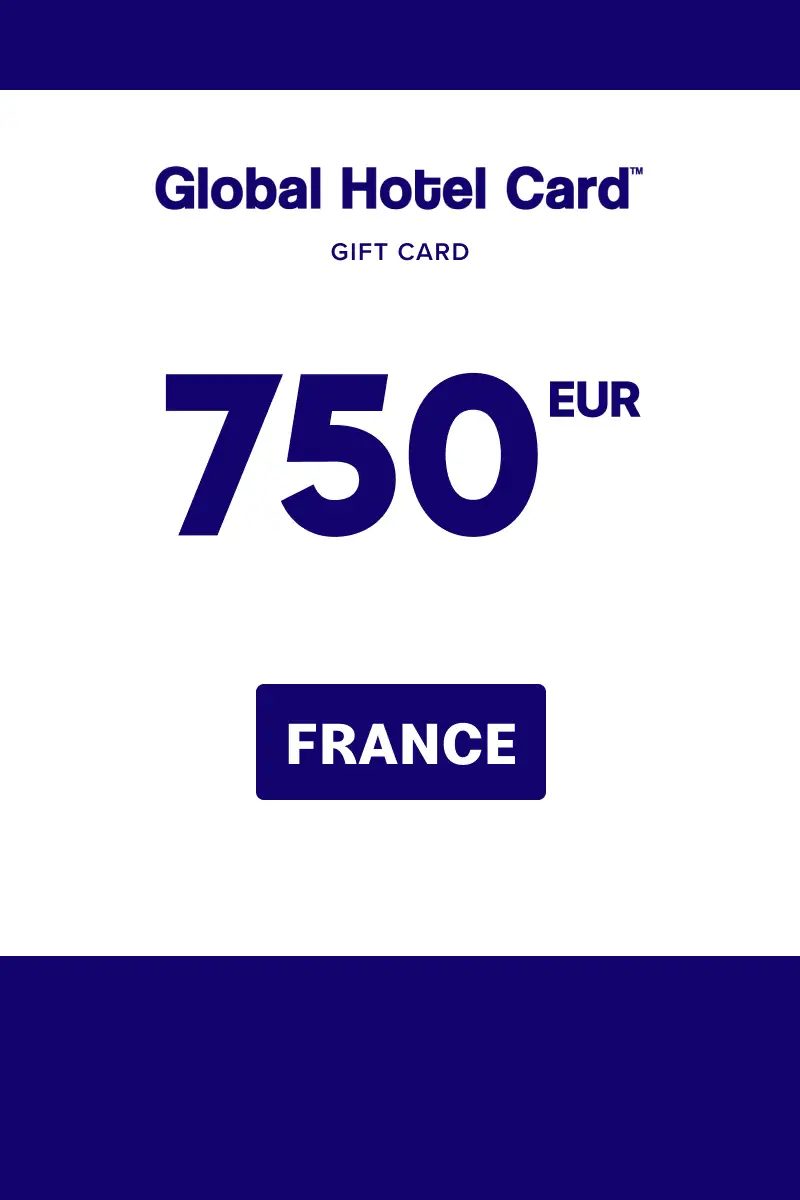 Global Hotel Card 750 EUR Gift Card (France) - Digital Key