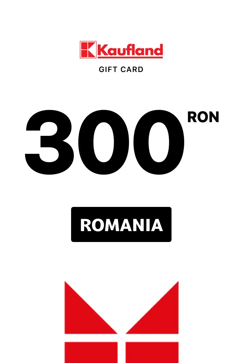 Kaufland 300 RON Gift Card (Romania) - Digital Key