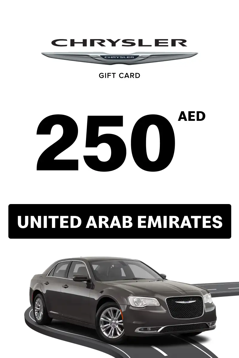 Chrysler 250 AED Gift Card (United Arab Emirates) - Digital Key